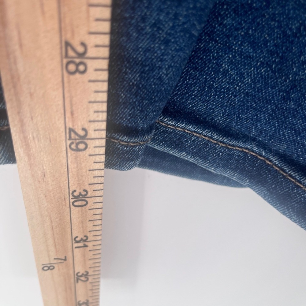 Lane Bryant‎ Straight Leg Jeans Womens 24 Blue Flex Magic Waistband Relaxed Fit - Picture 6 of 10